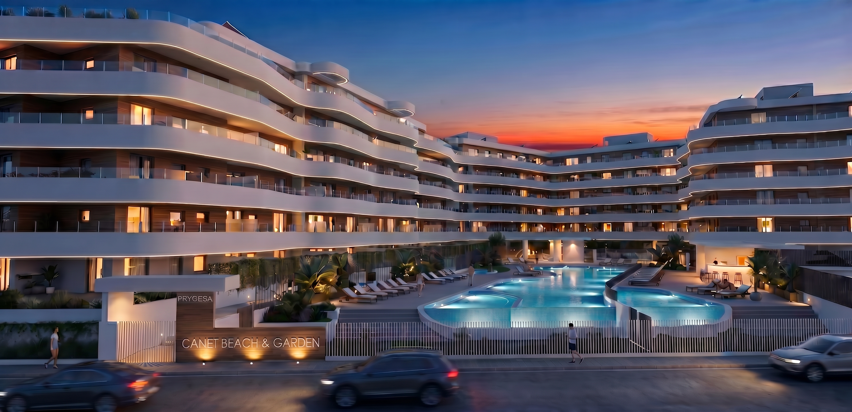 Canet Beach & Garden