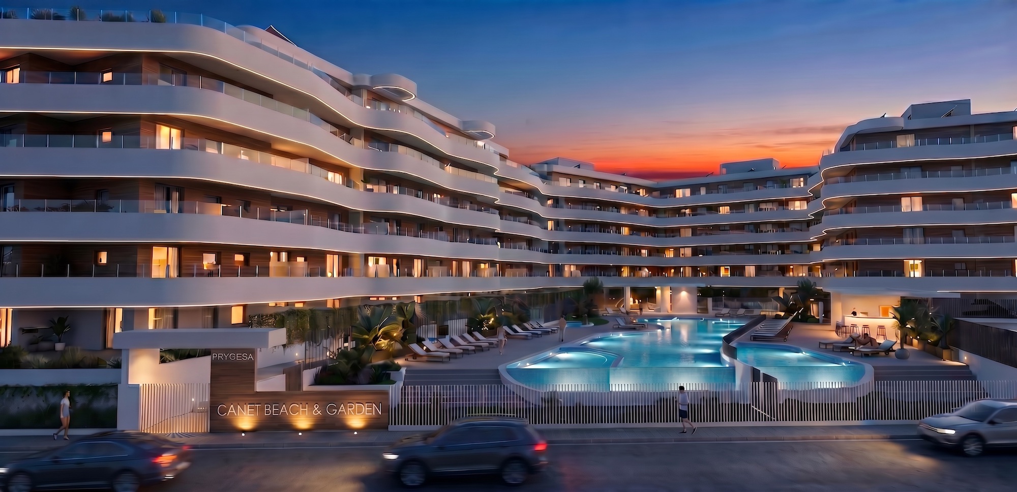 Canet Beach & Garden