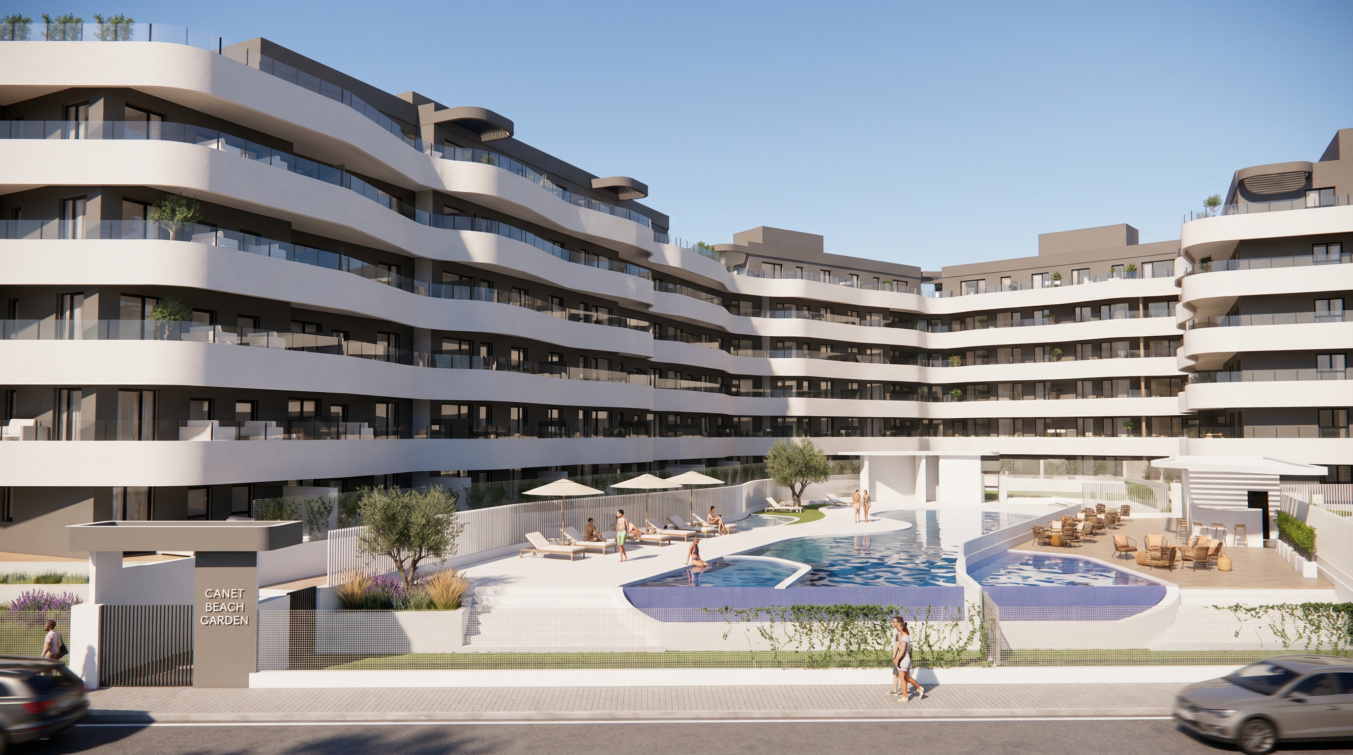 Canet Beach & Garden